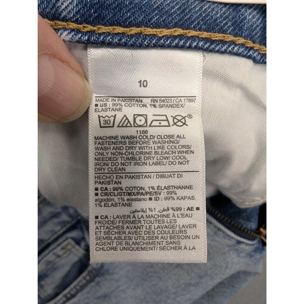 Old Navy Higher High-Rise Flare Jeans Womens 10 Blue Light Wash Denim 32x32 - Picture 16 of 16